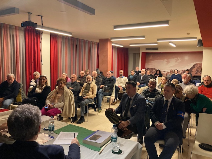 Aosta, presentazione libro di Alessandro
                        Liviero La Guardia d'Onore