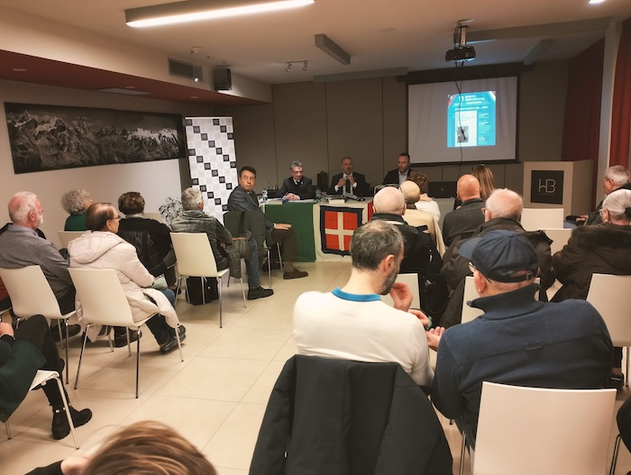 Aosta, presentazione libro di Alessandro
                        Liviero La Guardia d'Onore