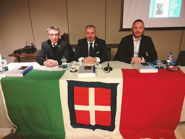 Aosta, presentazione libro di Alessandro
                        Liviero La Guardia d'Onore